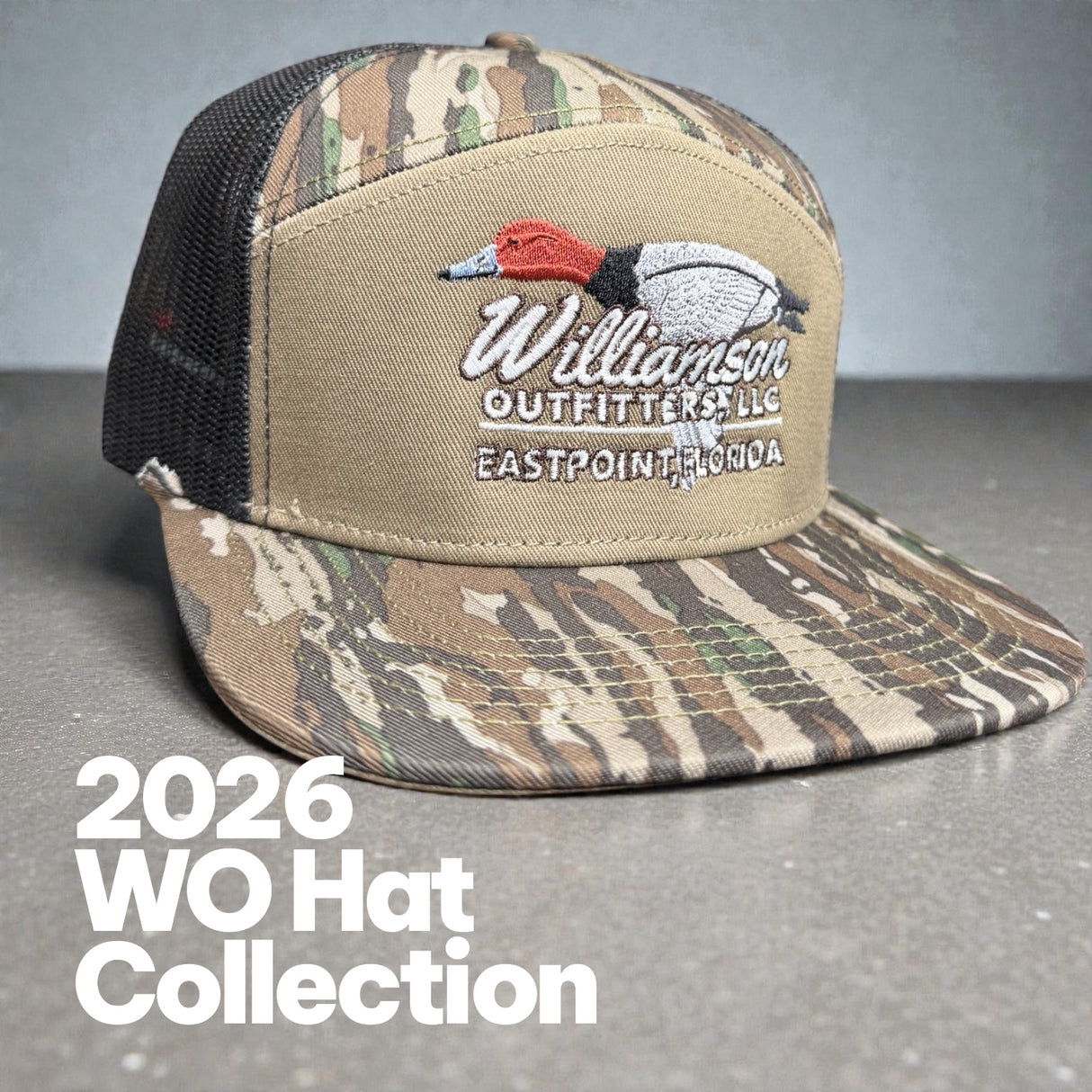 7 Panel: Banded Redhead x Realtree Original-Black SA7AGE