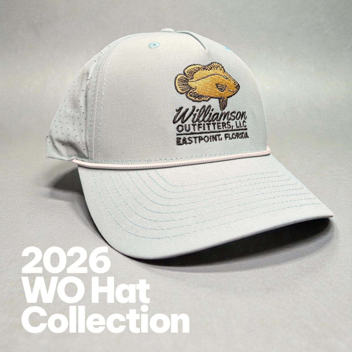 Performance SnapBack: Tripletail x Smoke Blue/White