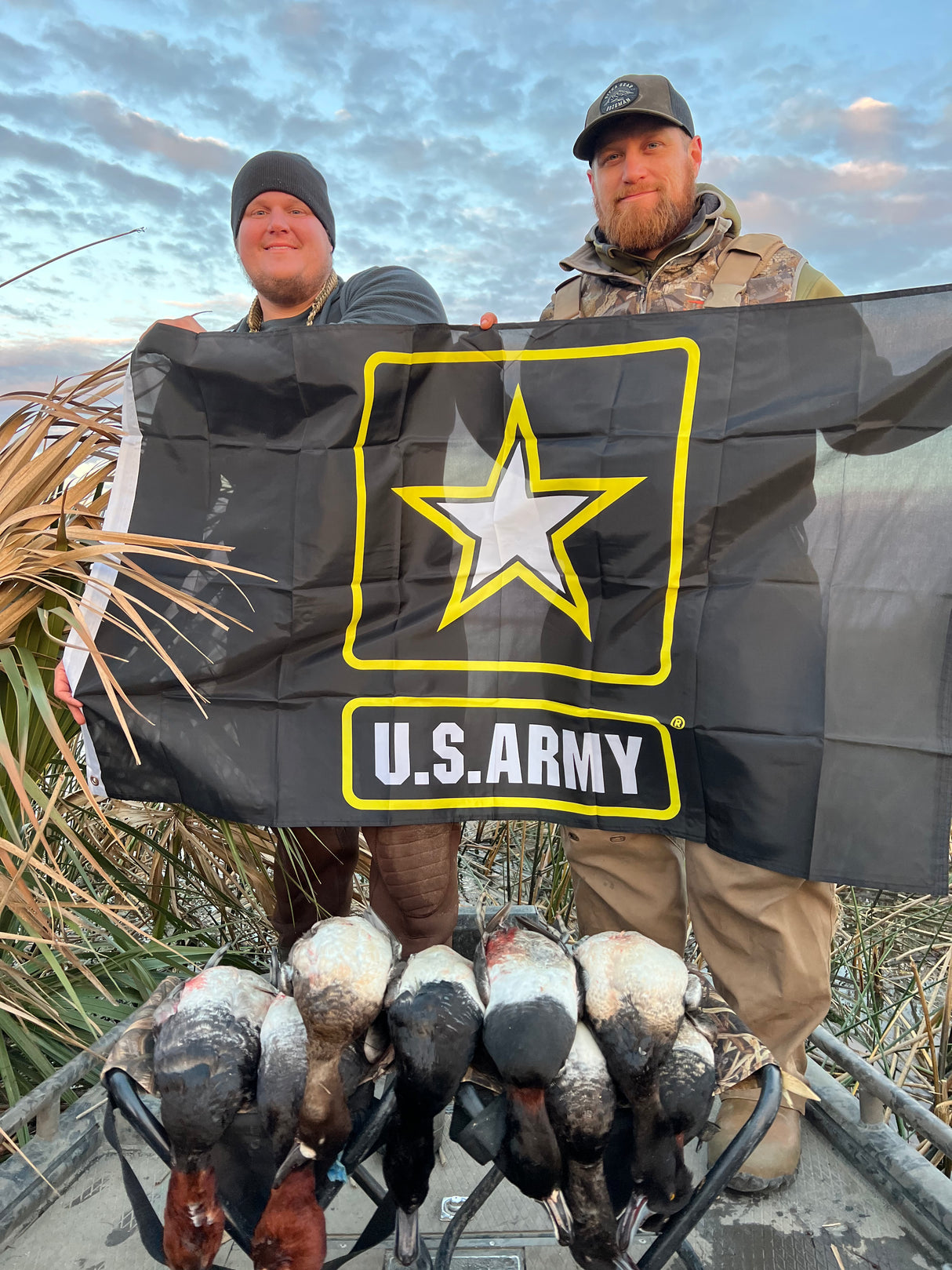 “WARRIOR’S WEEKEND”: Military Duck Hunt (BOOKING DEPOSIT; January 31st & February 1st, 2026)