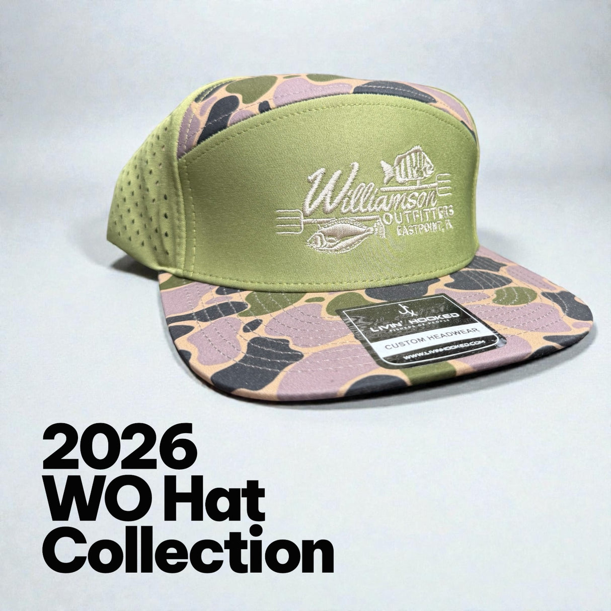 7 Panel WaterProof: Flounder Gigging x Swamp Runner