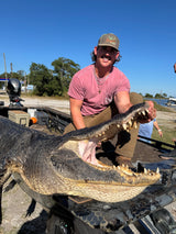 North Florida Gator Hunt: 6 hrs, Aug. thru Oct. [25% BOOKING DEPOSIT]