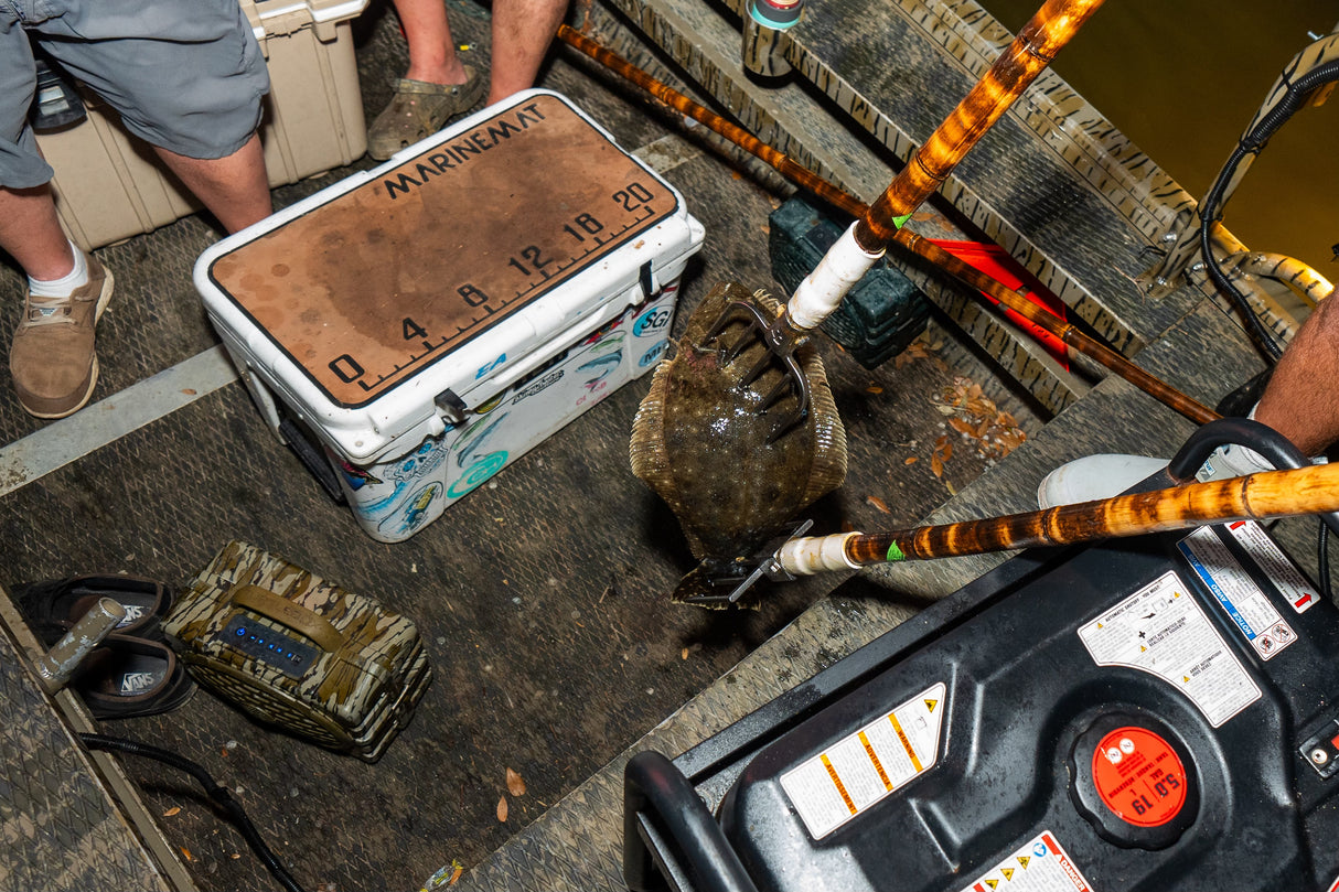 North Florida Flounder Gigging: 4 Hr Trip $550, Mar. to Nov. [30% BOOKING DEPOSIT]