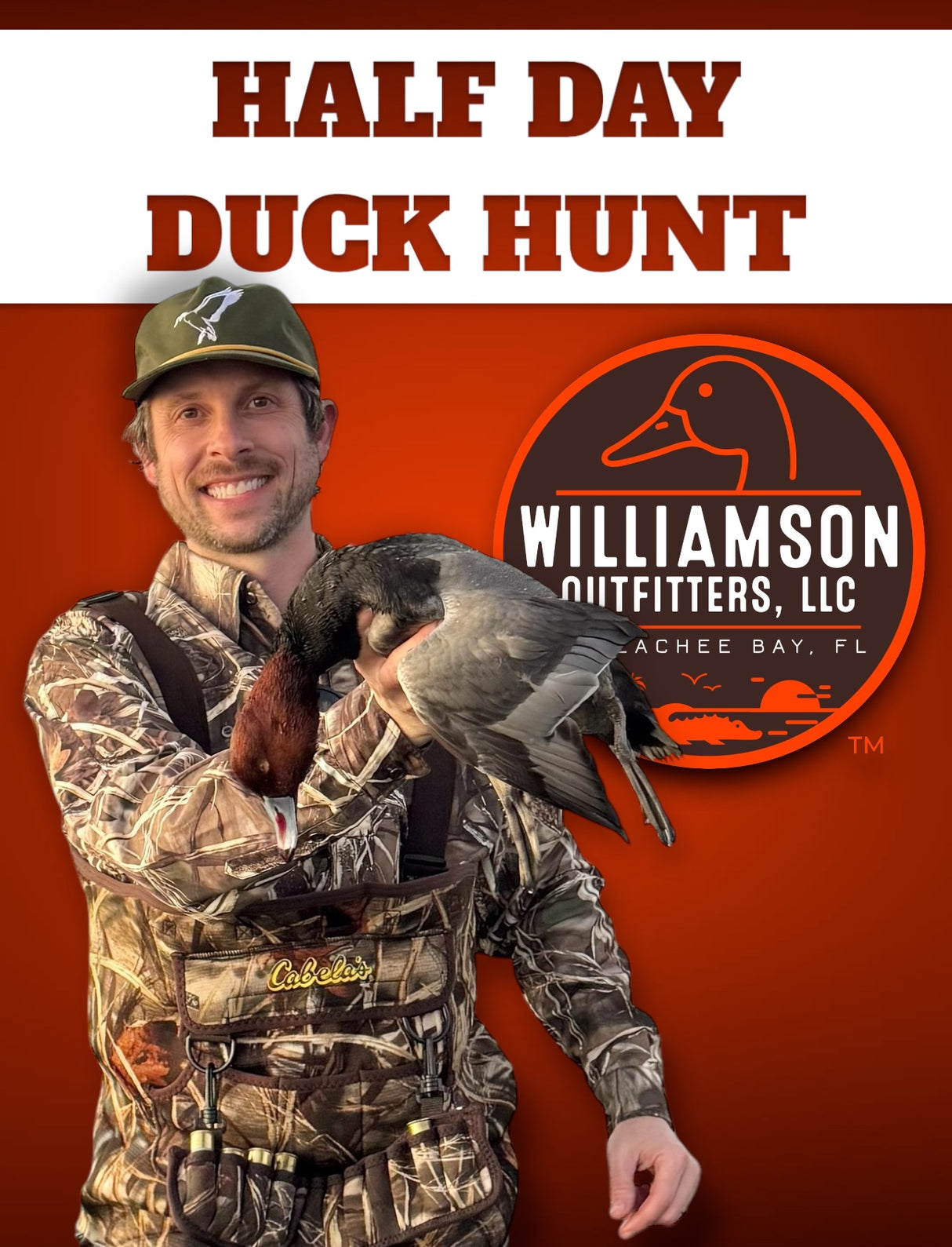 North Florida Duck Hunt (HALF Day Hunt: November - January)