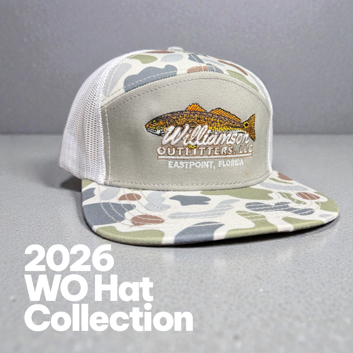 Old's Cool Brackish & White SA7AGE: Redfish x Old School Camo