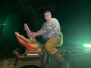North Florida Gator Hunt: 6 hrs, Aug. thru Oct. [25% BOOKING DEPOSIT]