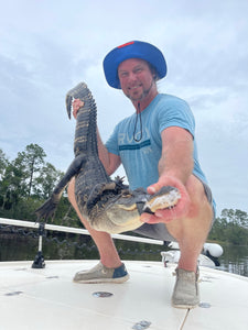 North Florida Gator Hunt: 6 hrs, Aug. thru Oct. [25% BOOKING DEPOSIT]