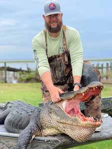 North Florida Gator Hunt: 6 hrs, Aug. thru Oct. [25% BOOKING DEPOSIT]
