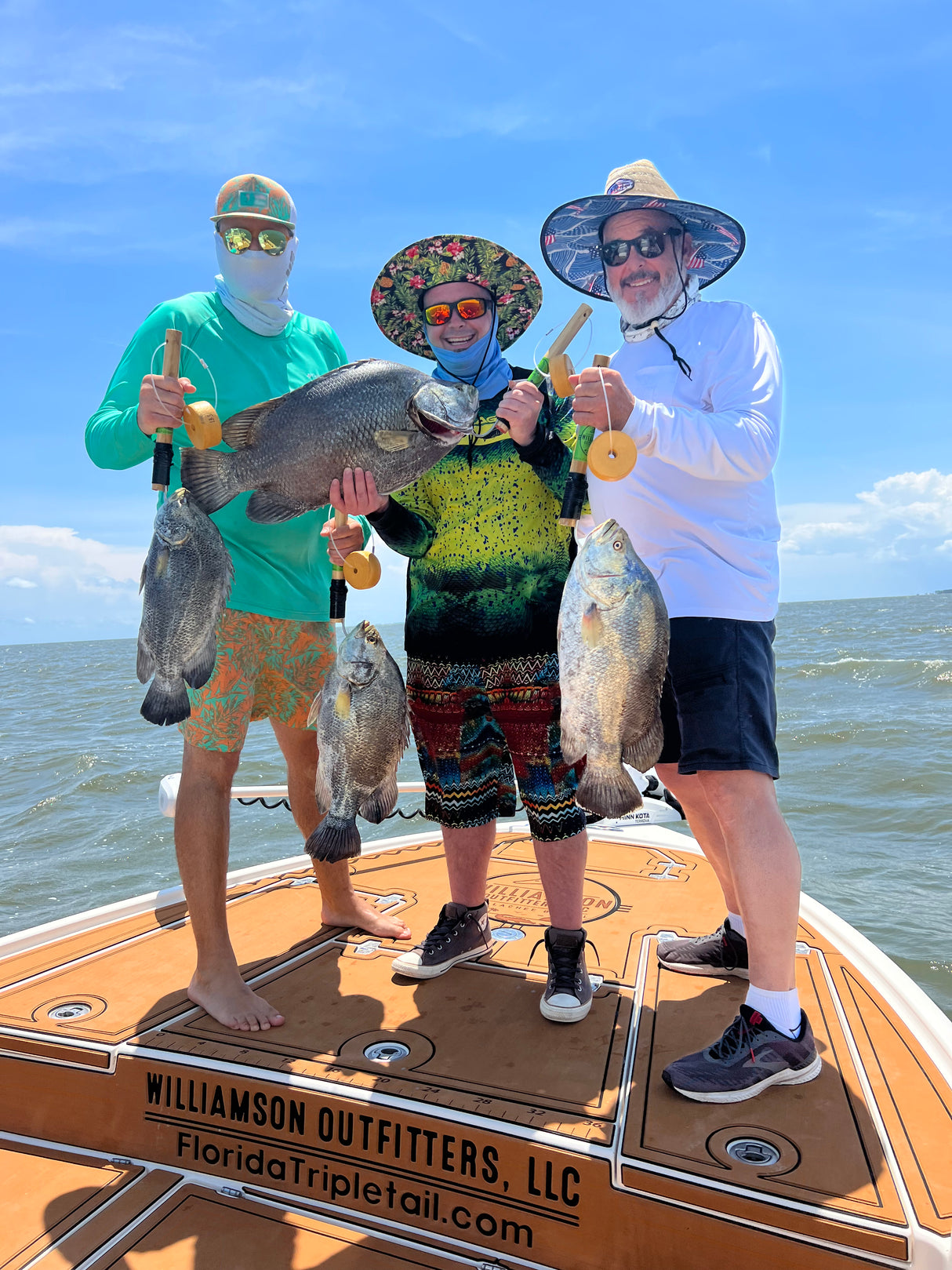 North Florida Tripletail Fishing: 6 Hr Trip $750, May thru Sept. [30% –  Williamson Outfitters, LLC