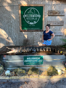 North Florida Gator Hunt: 6 hrs, Aug. thru Oct. [25% BOOKING DEPOSIT]